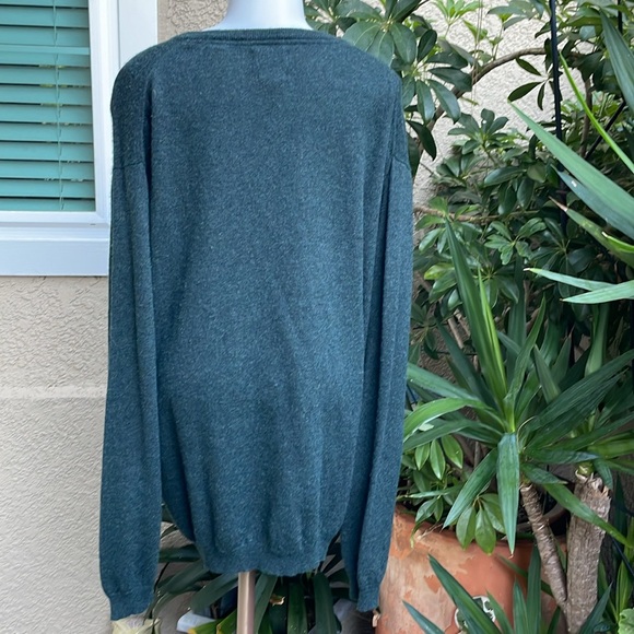 Dark teal Weatherproof wool/cashmere blend sweater - Picture 7 of 7